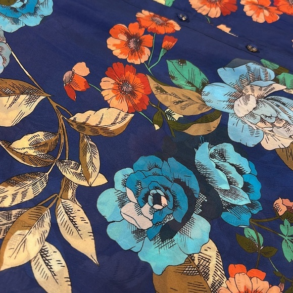 JOHNNY WAS Emma Lynn Button Down Shirt in Multi 2X NWT - Picture 11 of 14